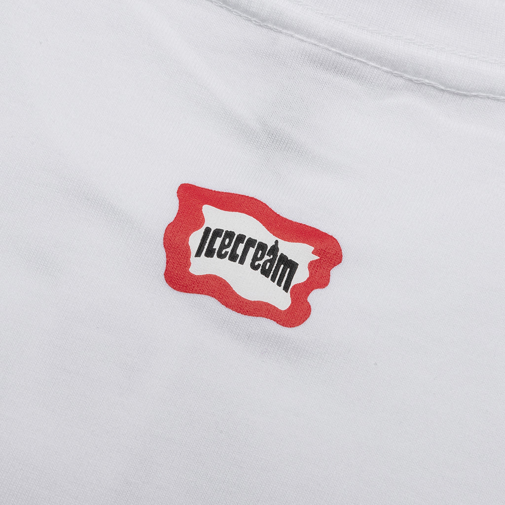 Shine S/S Tee - White