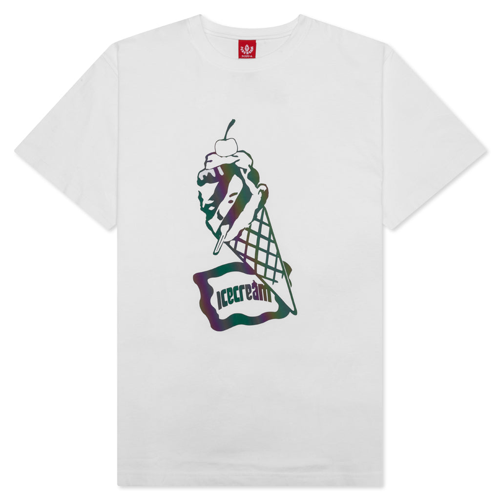 Shine S/S Tee - White