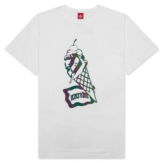 Shine S/S Tee - White