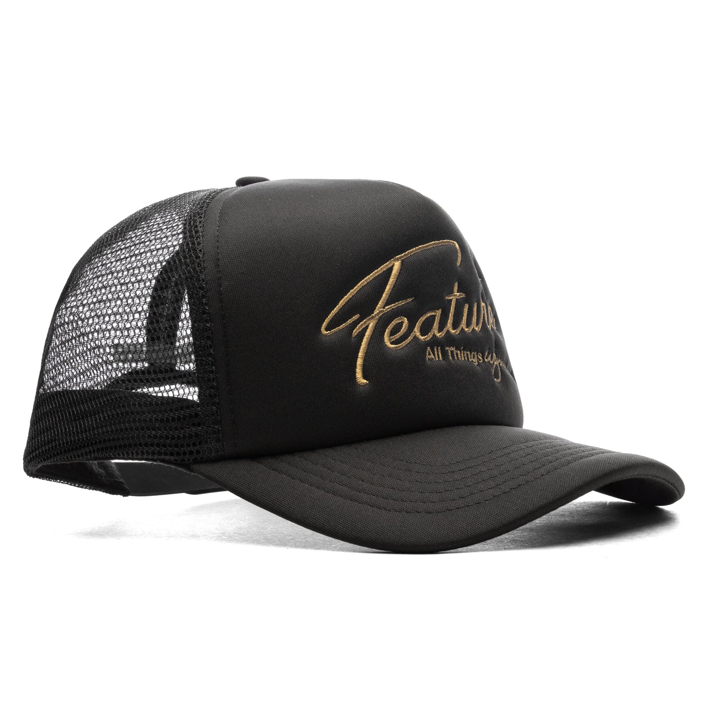 Feature x Wynn Shine Trucker - Black