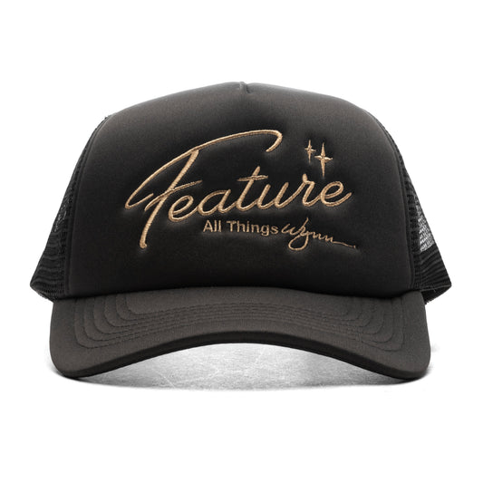 Feature x Wynn Shine Trucker - Black