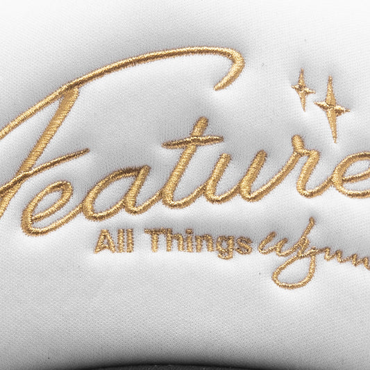 Feature x Wynn Shine Trucker - Black/White