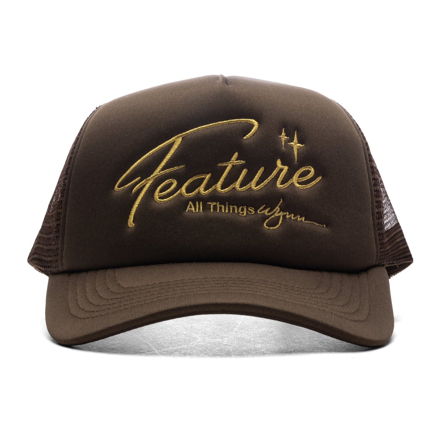 Feature x Wynn Shine Trucker - Walnut Brown