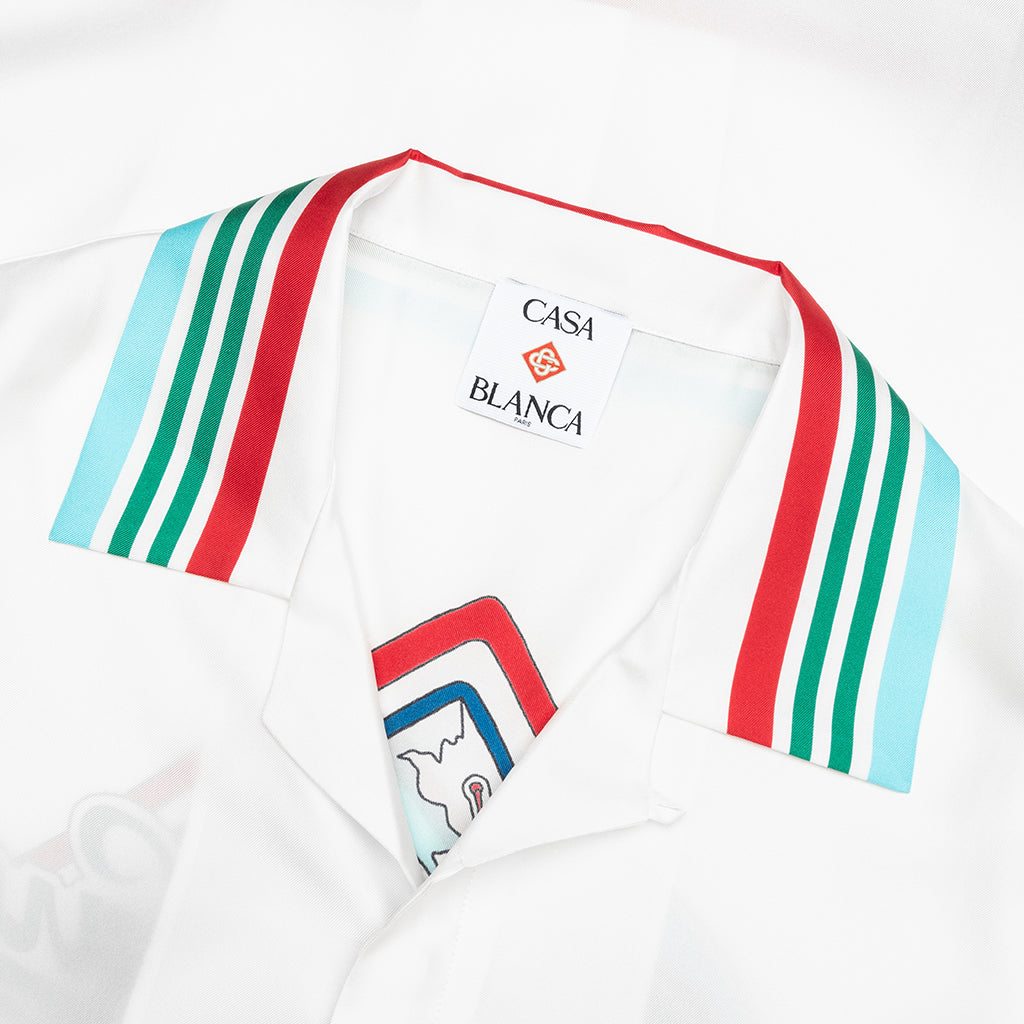 Short Sleeve Cuban Collar Shirt - Casa Way World Series