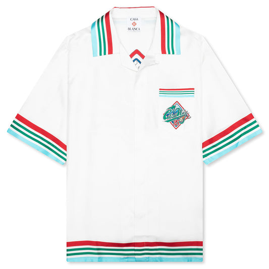 Short Sleeve Cuban Collar Shirt - Casa Way World Series