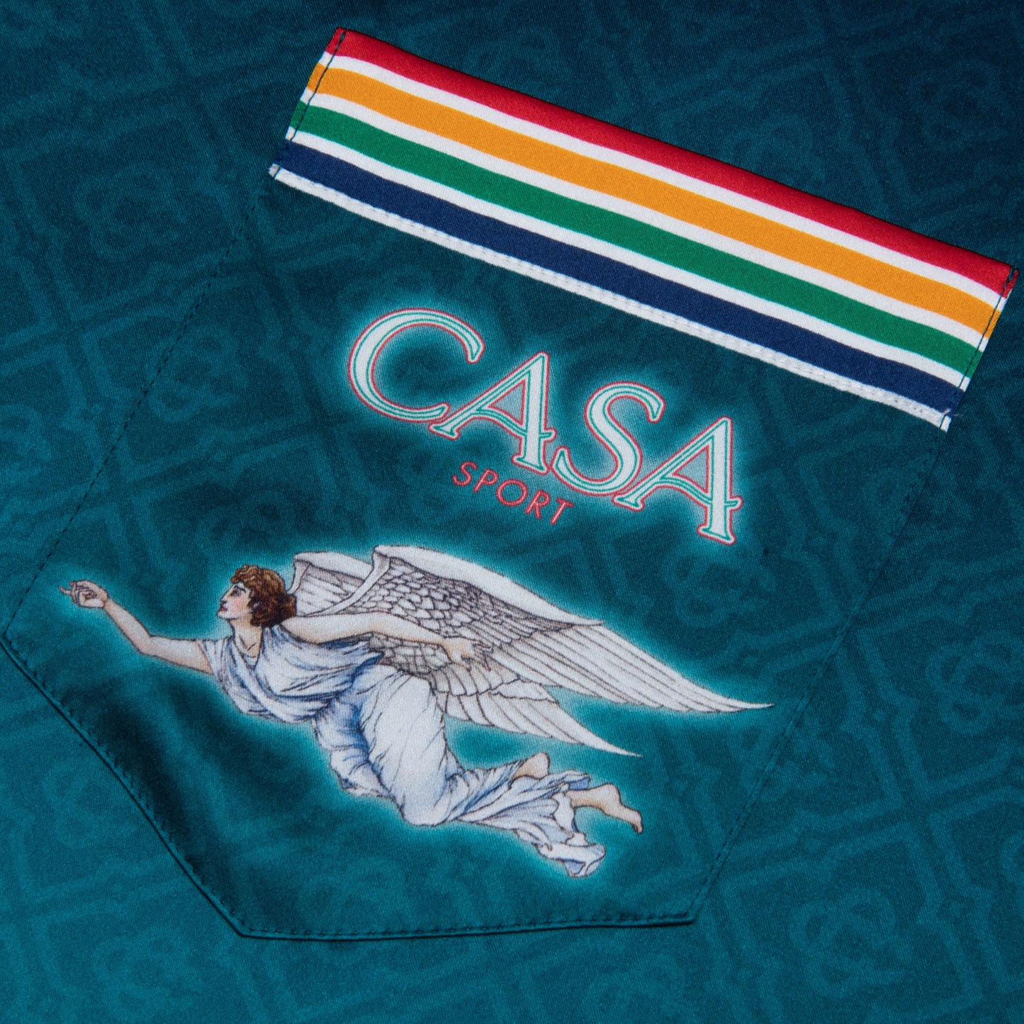 Short Sleeve Cuban Collar Shirt - La Deesse Du Stade