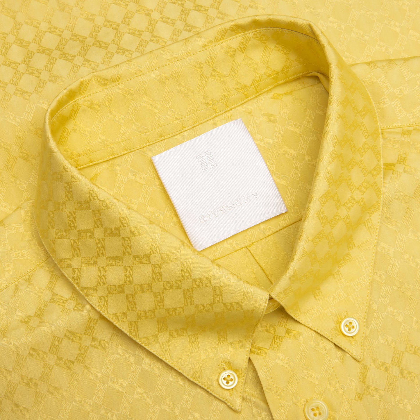 Monogram 72 Jacquard Shirt - Banana