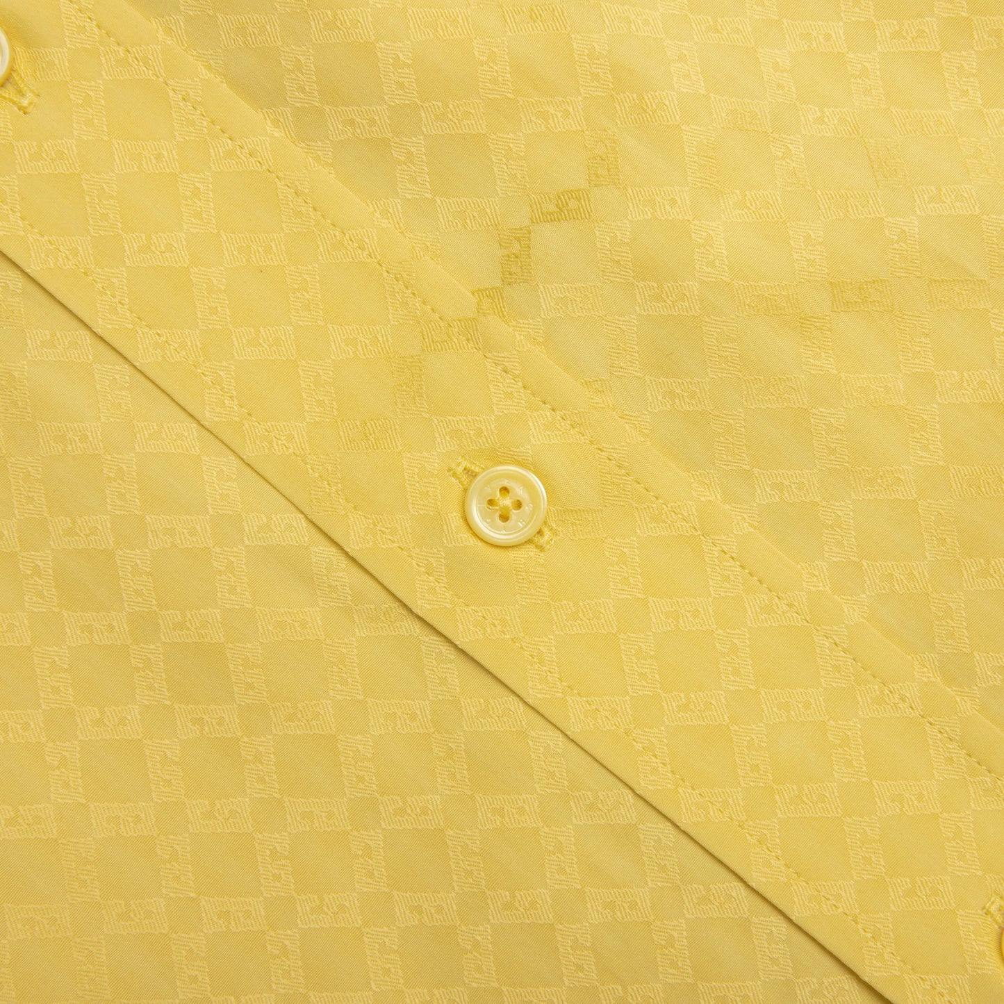 Monogram 72 Jacquard Shirt - Banana