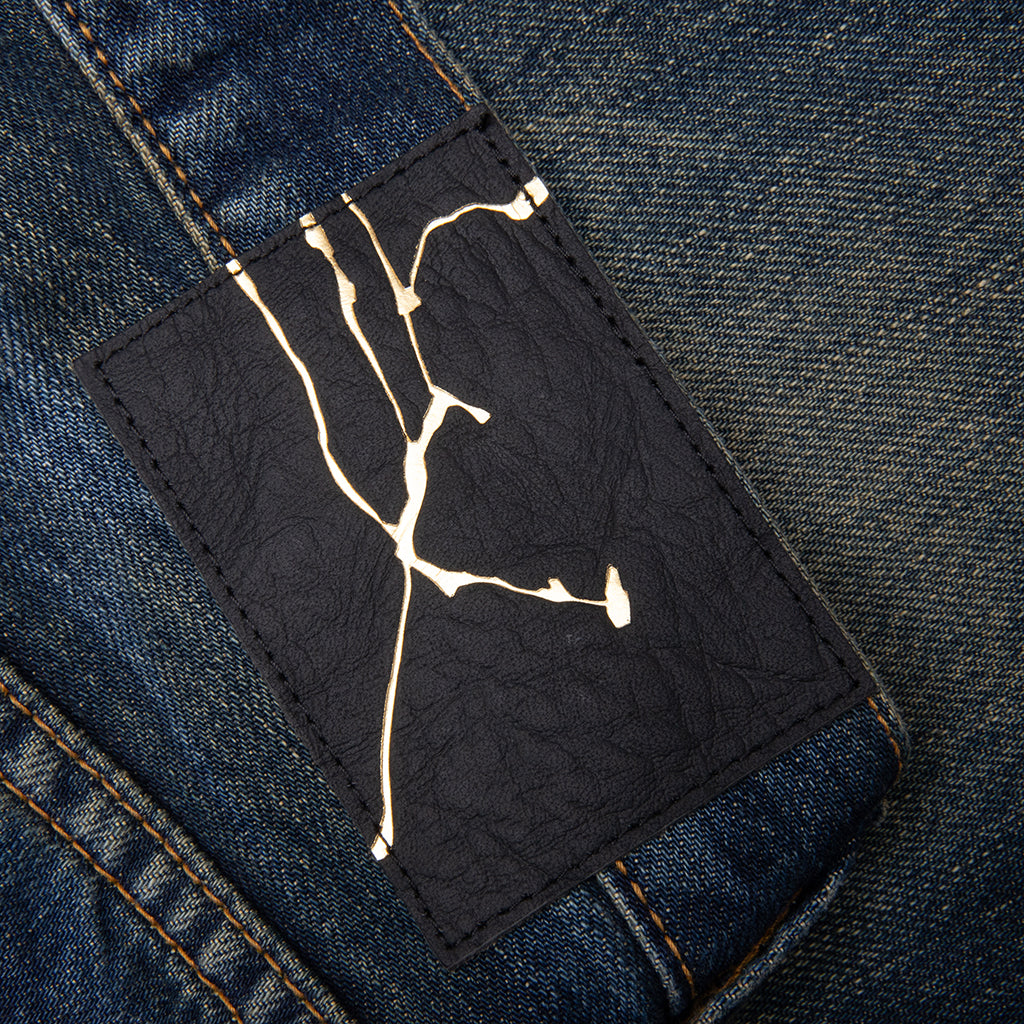 Showa Relaxed Jean - Dirty Gold Repair