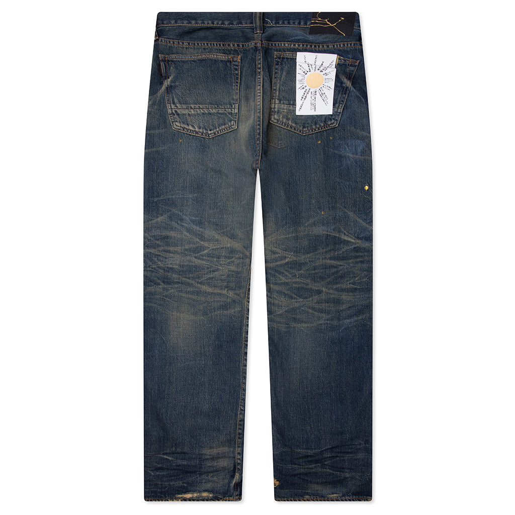Showa Relaxed Jean - Dirty Gold Repair