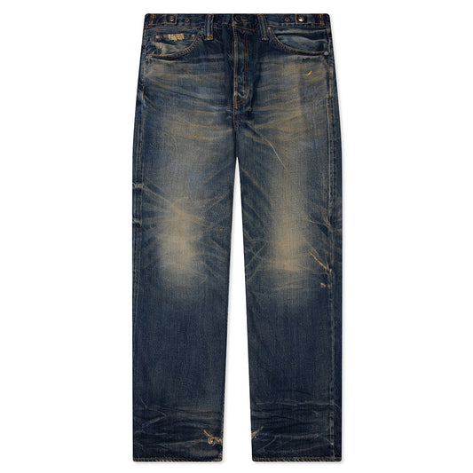 Showa Relaxed Jean - Dirty Gold Repair