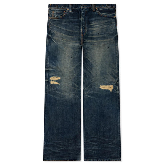 Showa Relaxed 'Yogokin' - Dark Blue