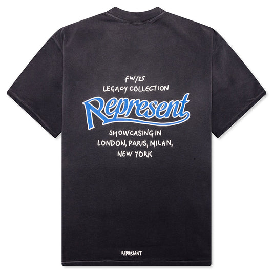 Showcasing T-Shirt - Stained Black