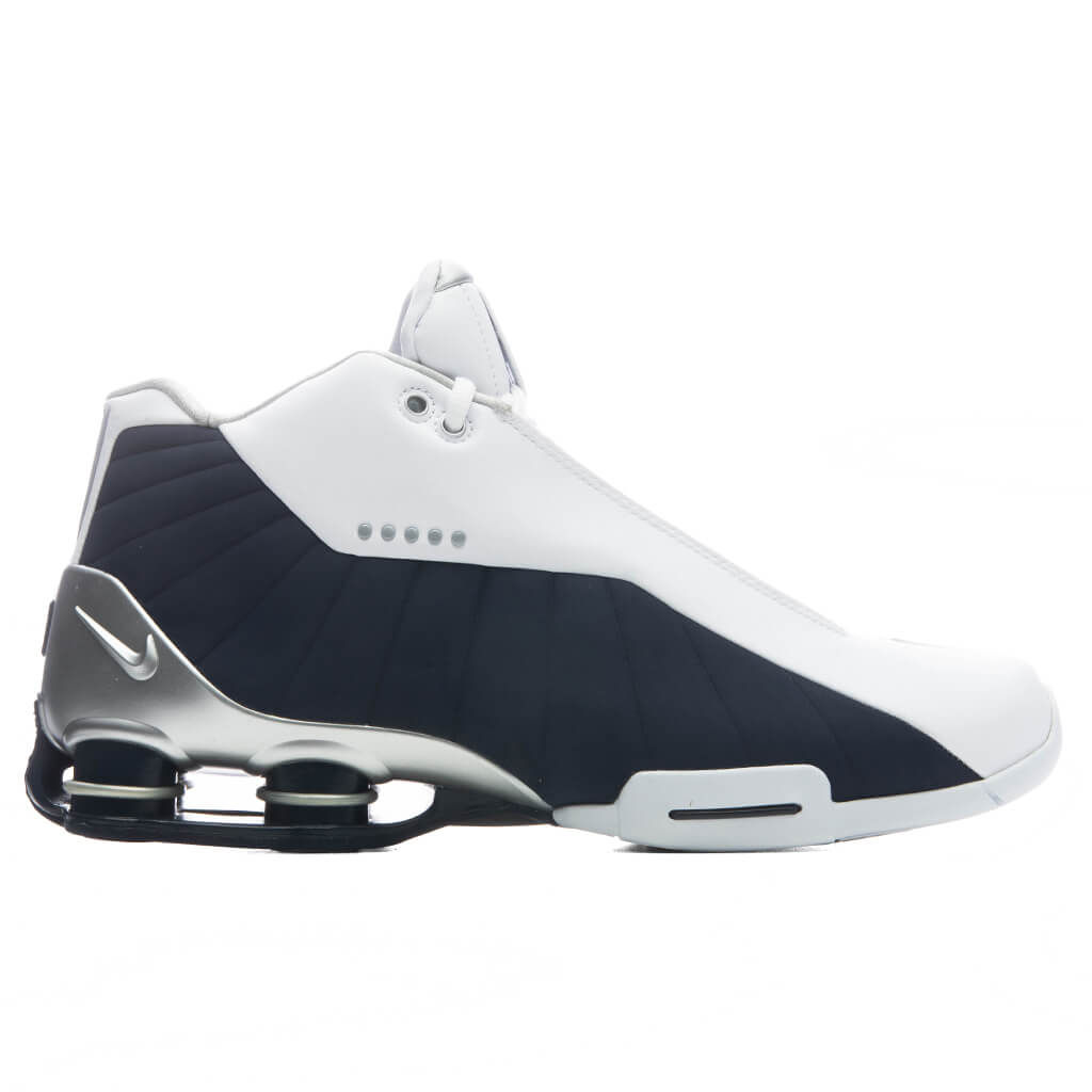 Shox BB4 'Olympic' - White/Midnight Navy/Metallic Silver