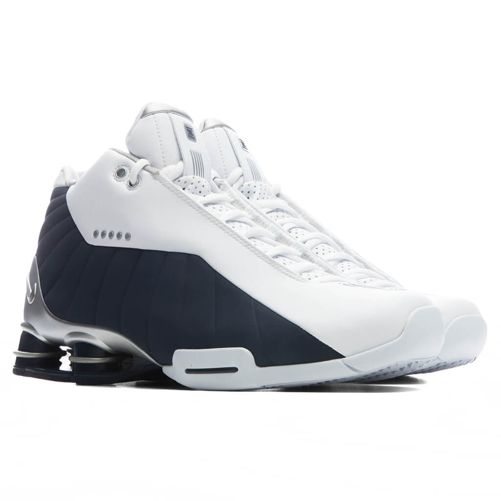 Shox BB4 'Olympic' - White/Midnight Navy/Metallic Silver