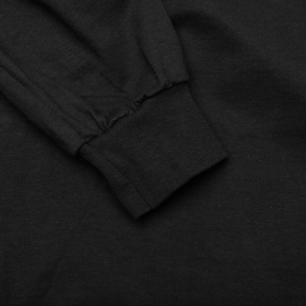 Sideways L/S Tee - Black