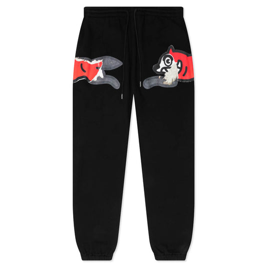 Sideways Sweatpant - Black