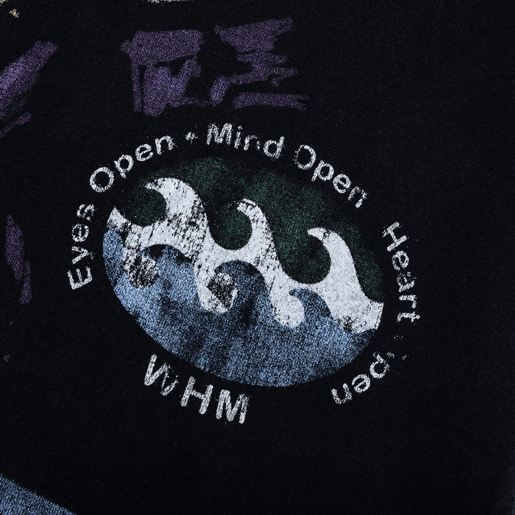 Sighting S/S Oversized Knit Shirt - Black