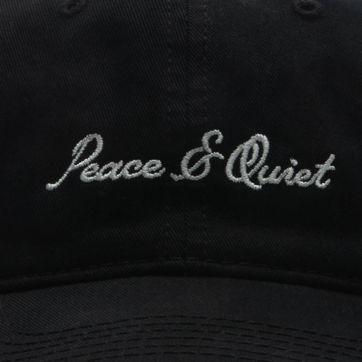 Signature Dad Hat - Black