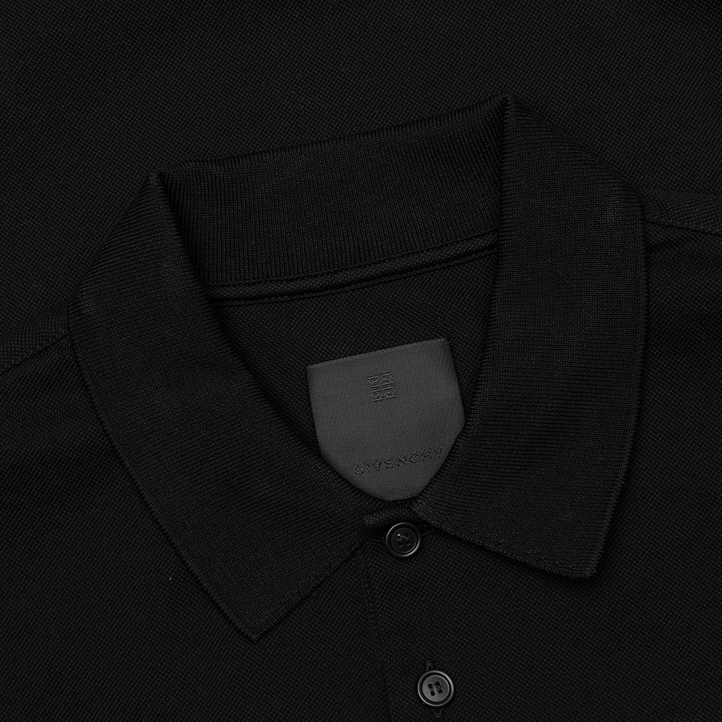 Silk Base Polo - Black