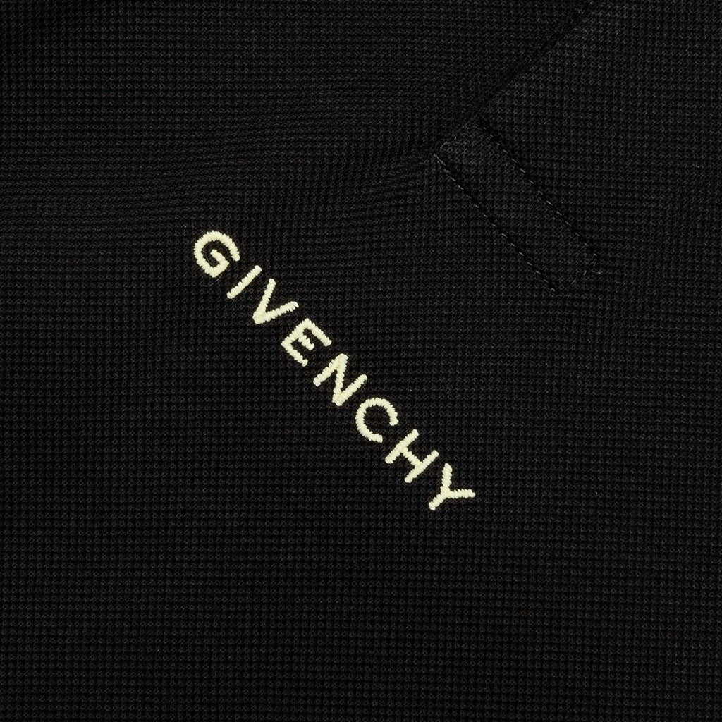 Silk Base Polo - Black