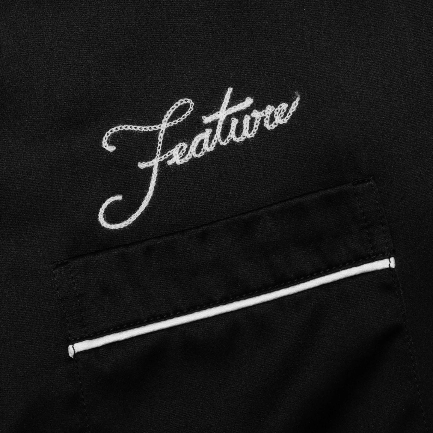 Baptiste Silk Shirt - Black