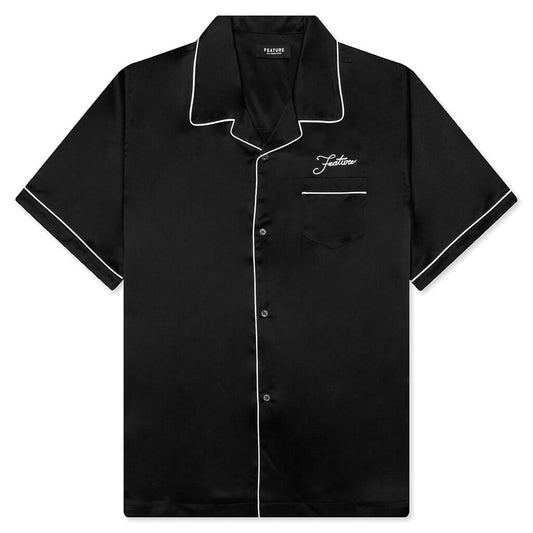 Baptiste Silk Shirt - Black