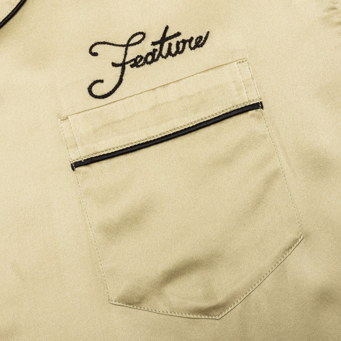 Baptiste Silk Shirt - Gold
