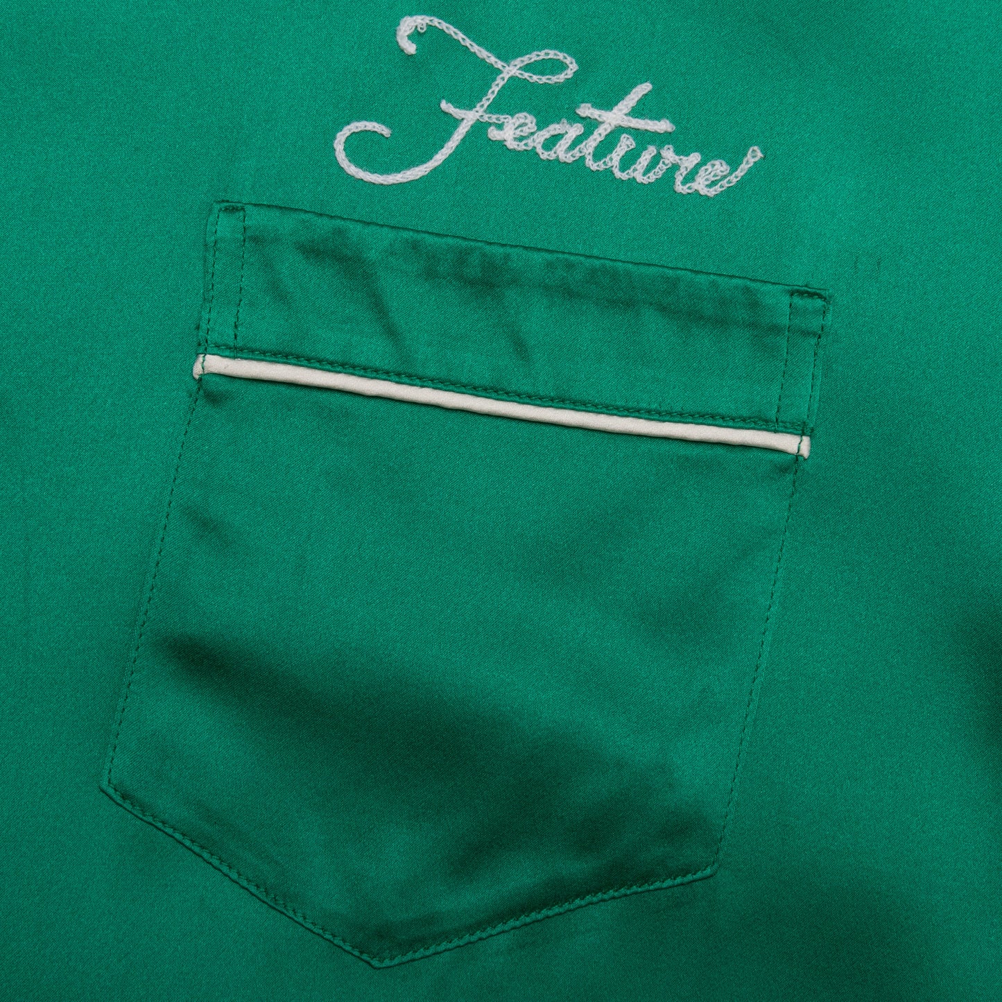 Baptiste Silk Shirt - Green