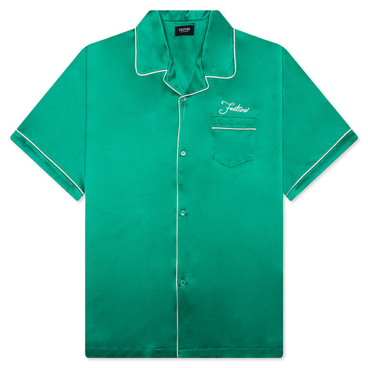Baptiste Silk Shirt - Green