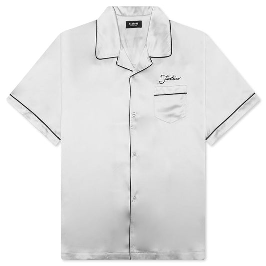 Baptiste Silk Shirt - Silver