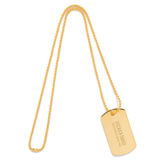 Silver Necklace - Gold