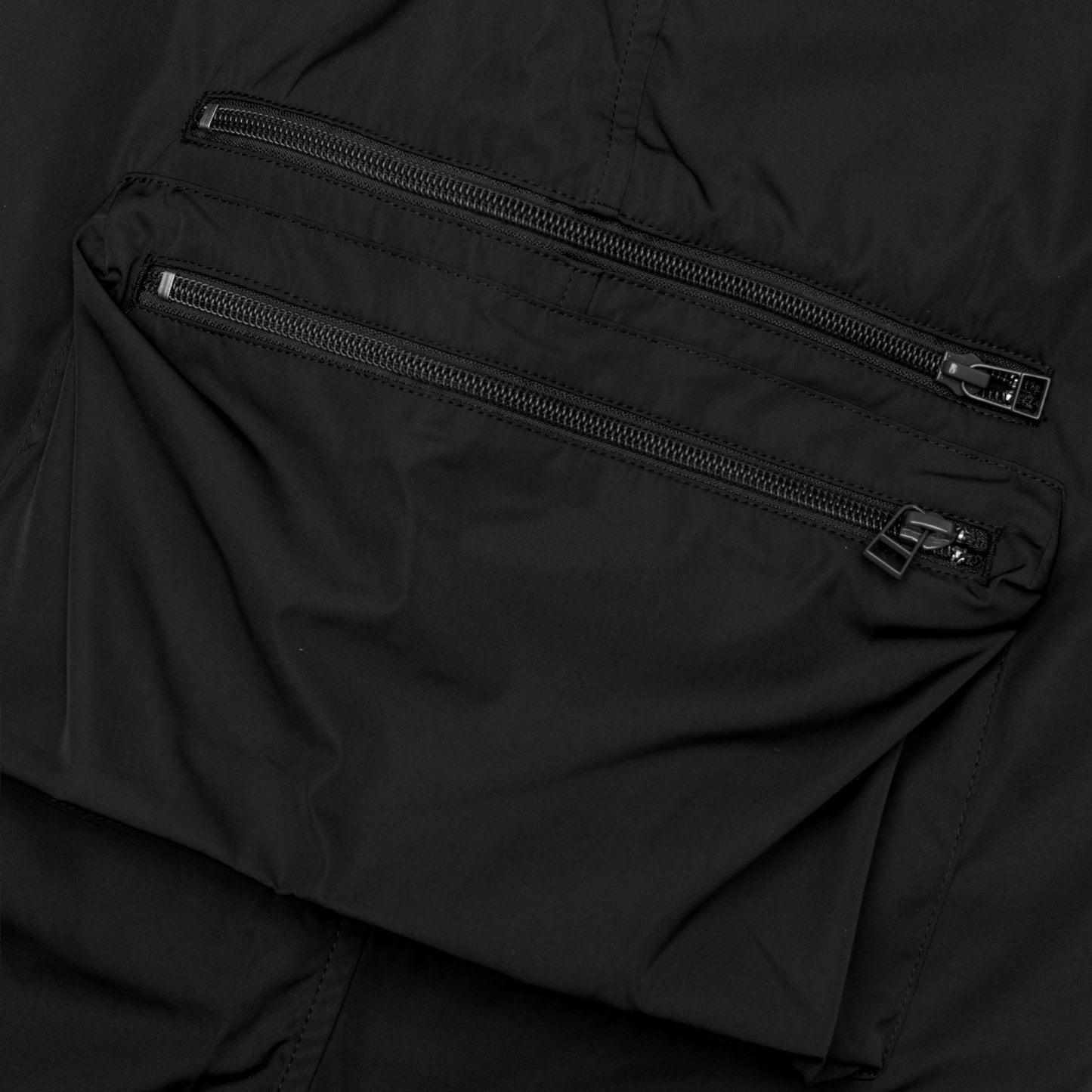 Simon Parachute Utility Pant - Black