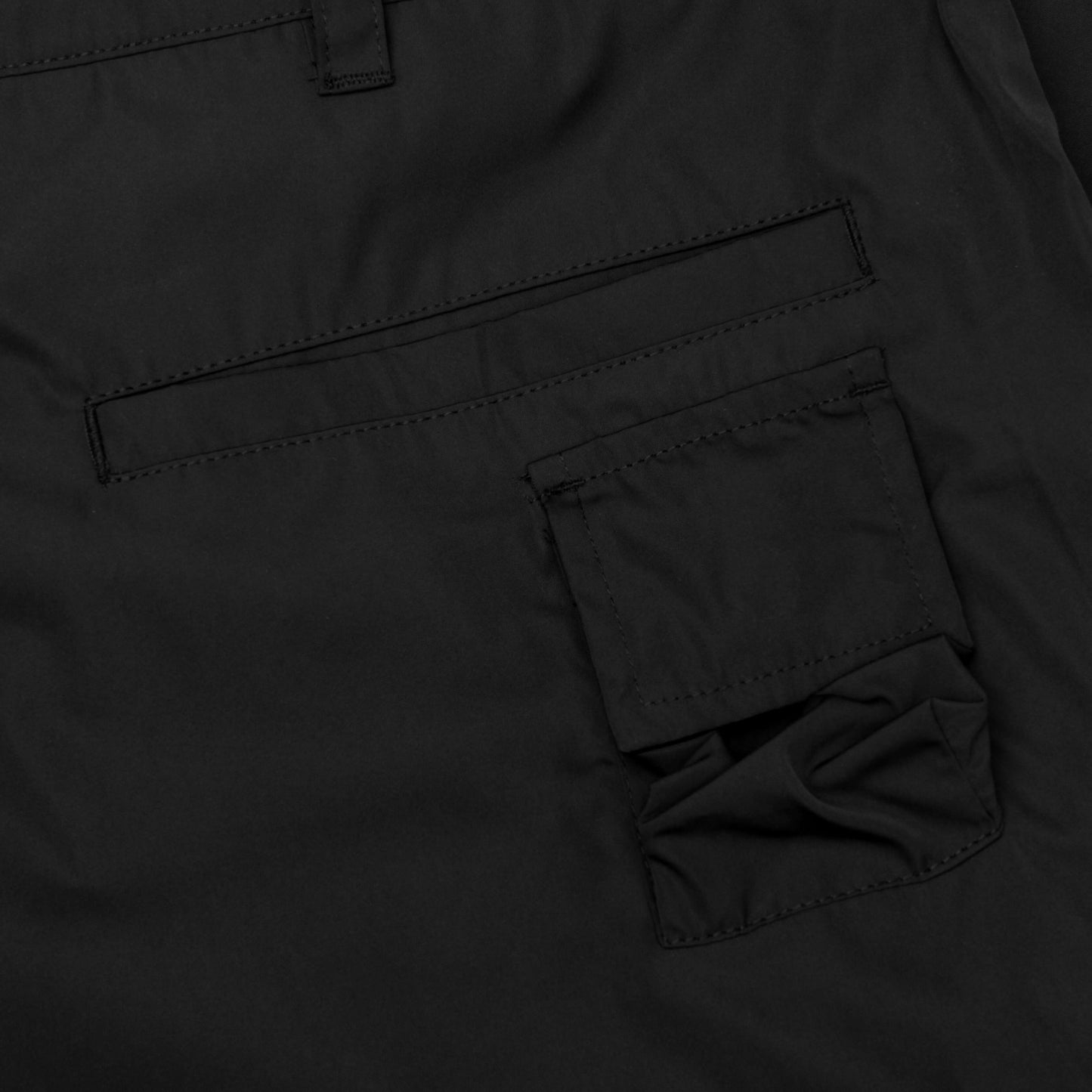 Simon Parachute Utility Pant - Black