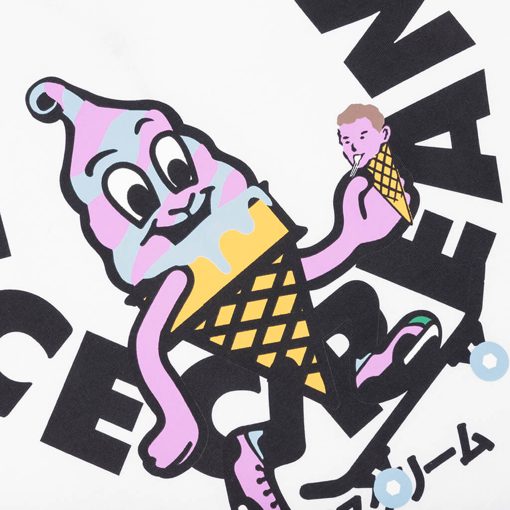 Skate Cone S/S Tee - White
