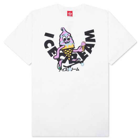 Skate Cone S/S Tee - White