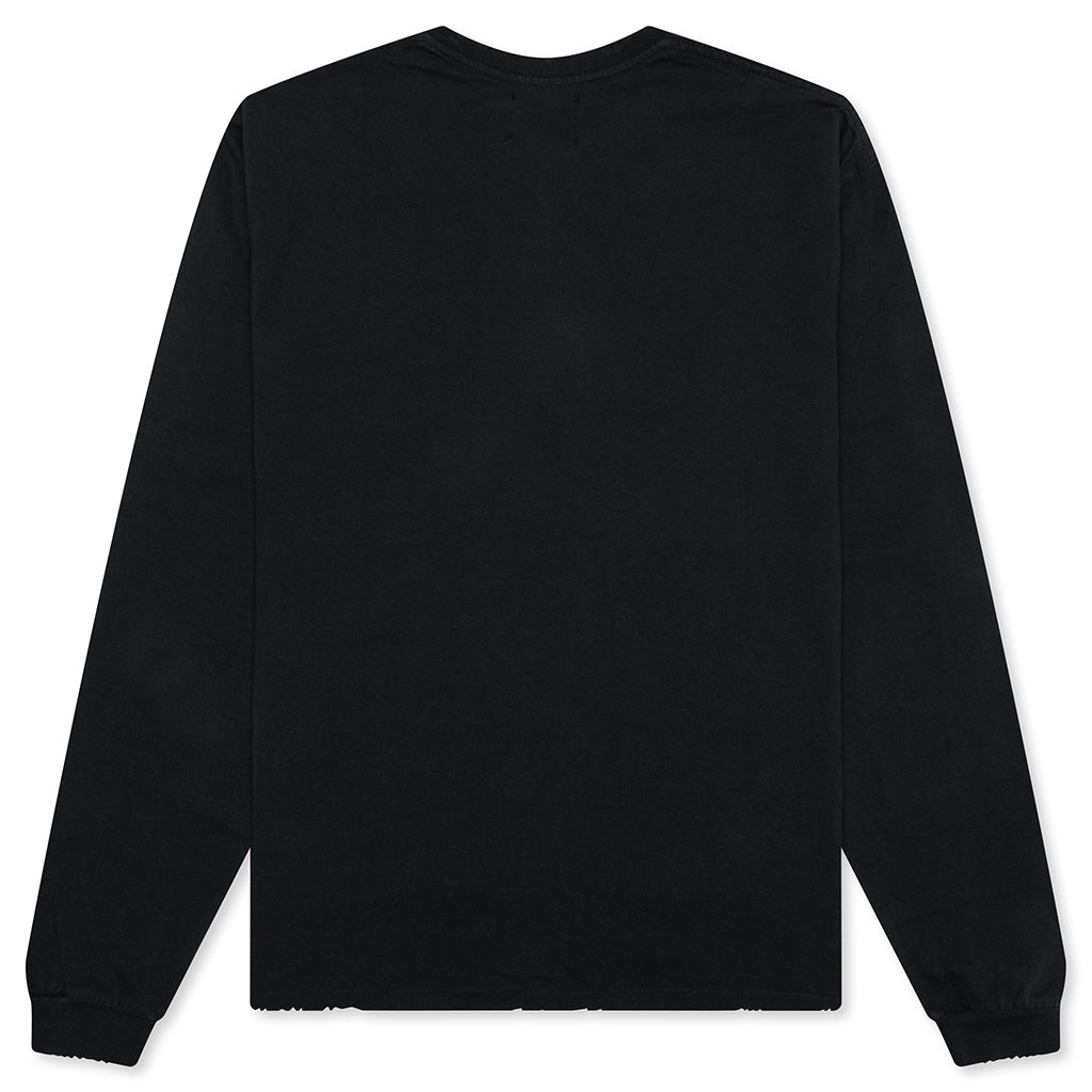 Skate L/S Tee - Second Hand Black