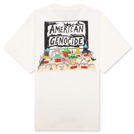 Skeleton Beach Theater Tee - Light Archival White