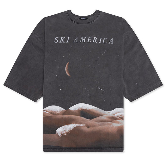Ski America Tee - Black