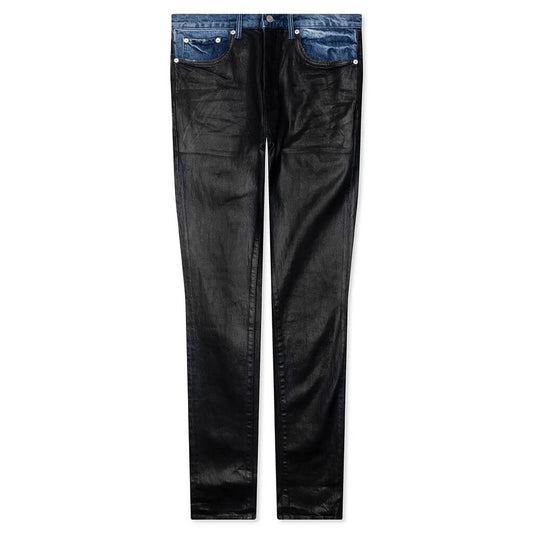 Skinny Coated Indigo - Black