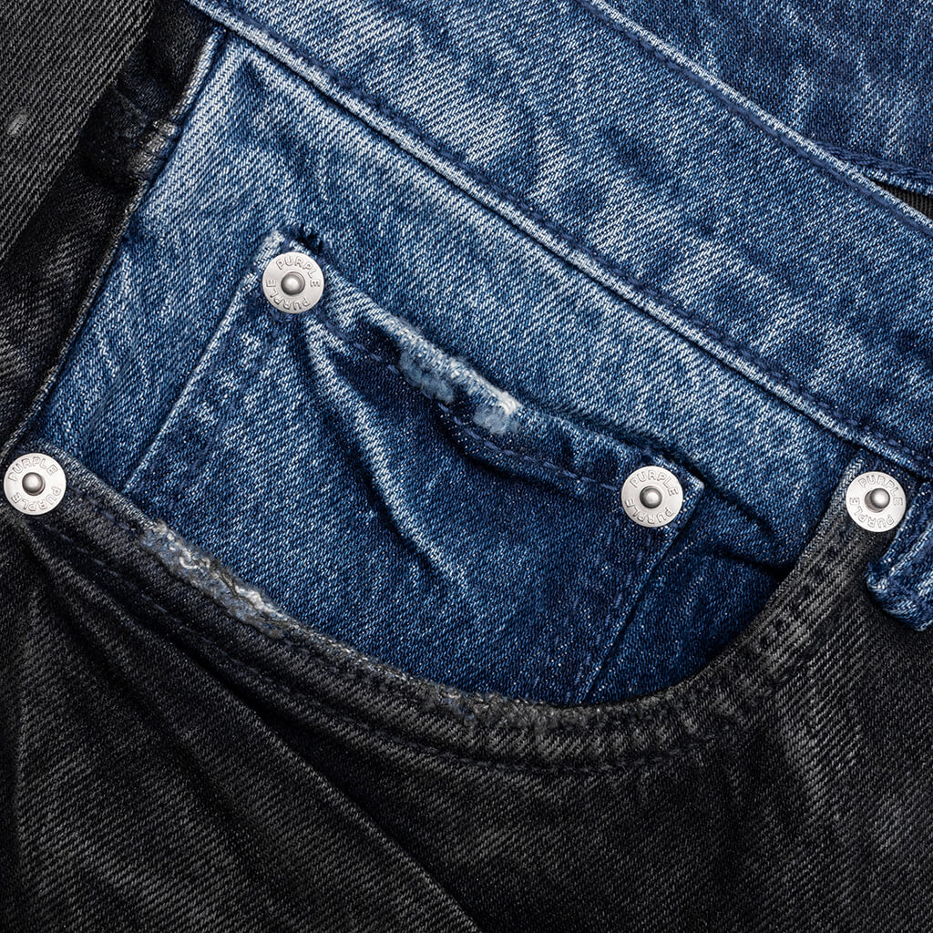 Skinny Coated Indigo - Black