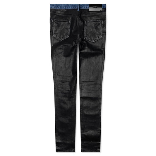 Skinny Coated Indigo - Black
