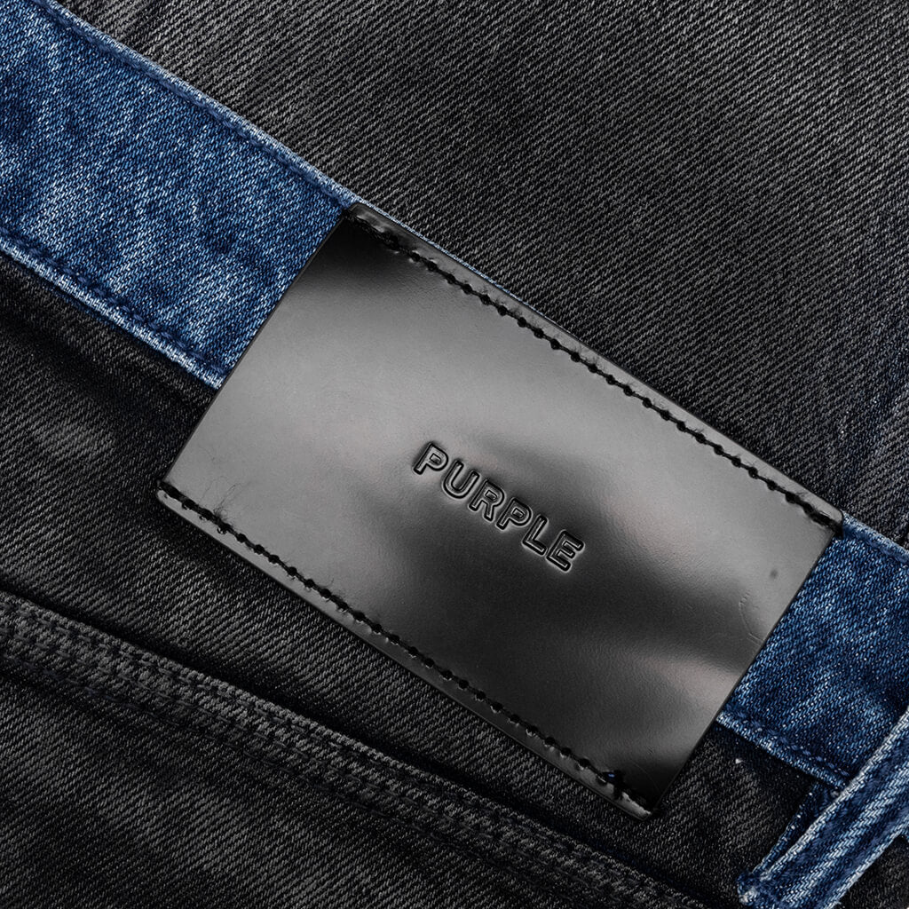 Skinny Coated Indigo - Black