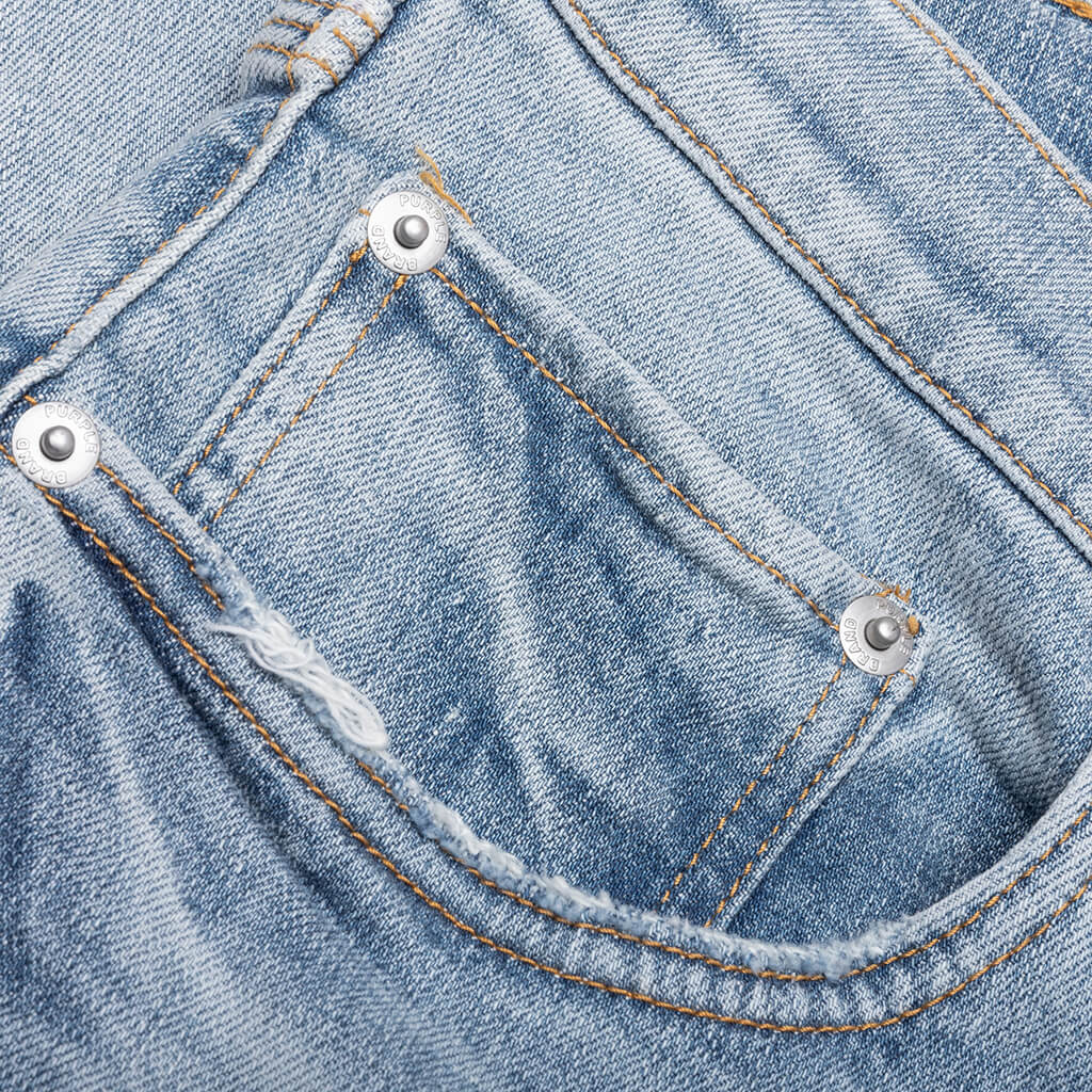 Skinny Kivu Repair - Light Indigo