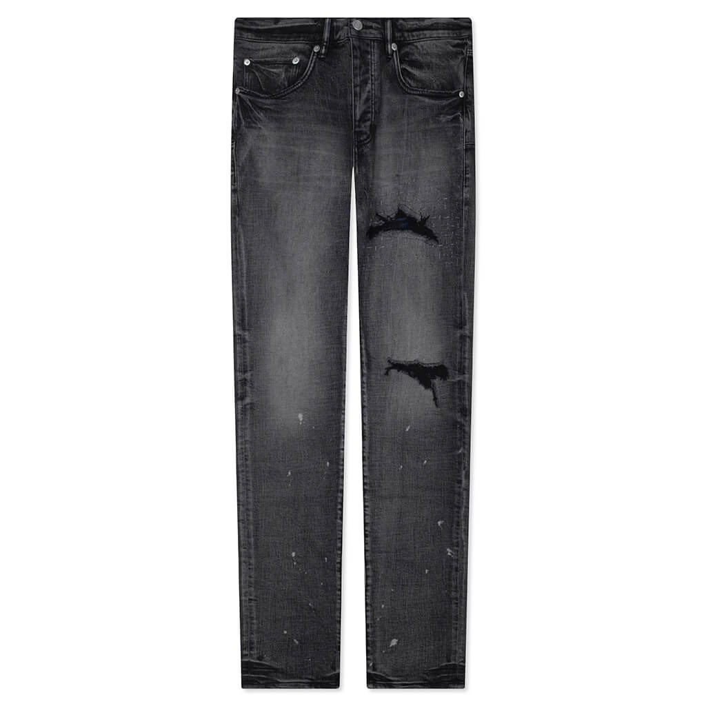 Skinny Plaid Patch - Black