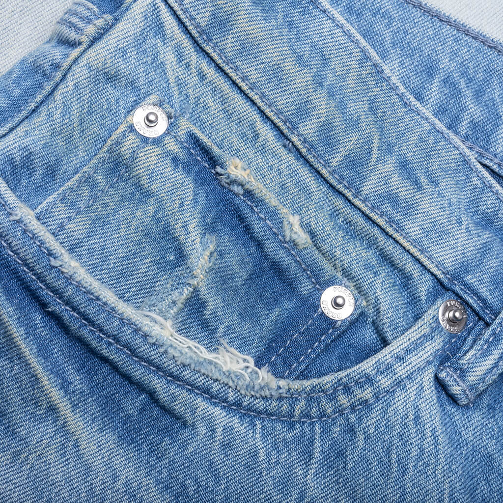 Skinny Rhone Fade - Light Indigo