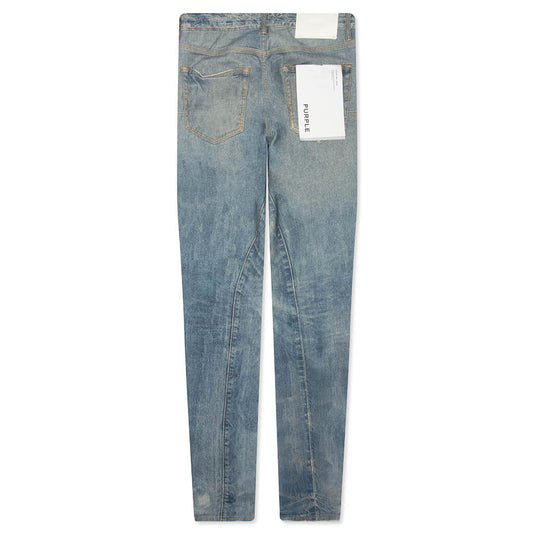Skinny Jewel Print - Light Indigo