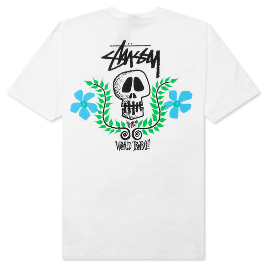 Skull Crest Tee - White