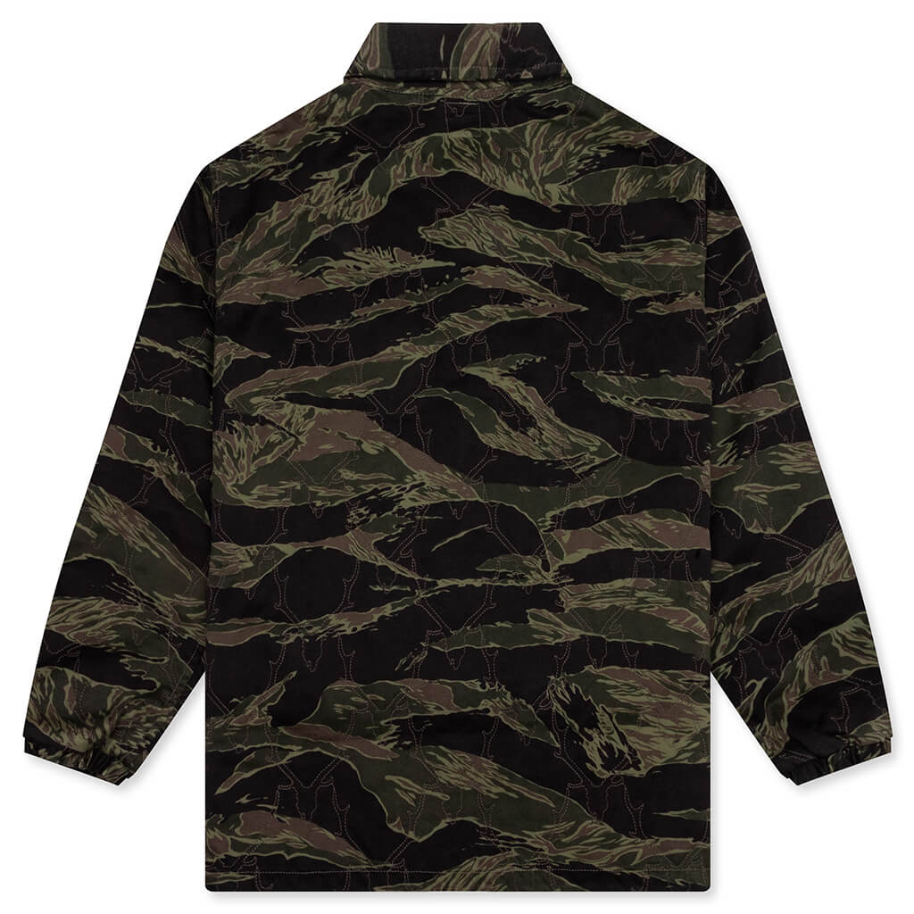 Coach Jacket - Skull Quilting Tiger Camo