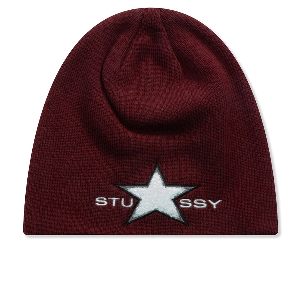 Skullcap Chenille - Wine